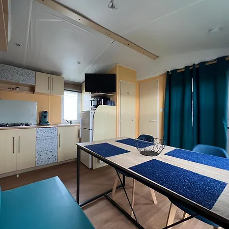 Grain De Sable - Mobil Climatisé 5 Pers - Vue - Camping Le Portel