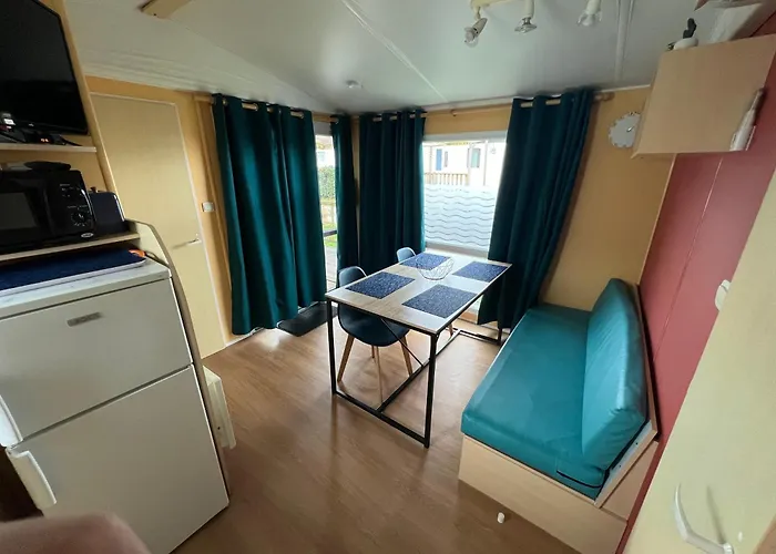 Camping Grain De Sable - Mobil Climatisé 5 Pers - Vue -