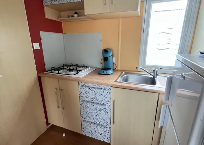 Grain De Sable - Mobil Climatisé 5 Pers - Vue - Camping