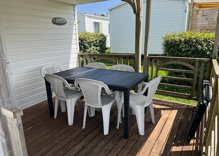 Camping Grain De Sable - Mobil Climatisé 5 Pers - Vue - *