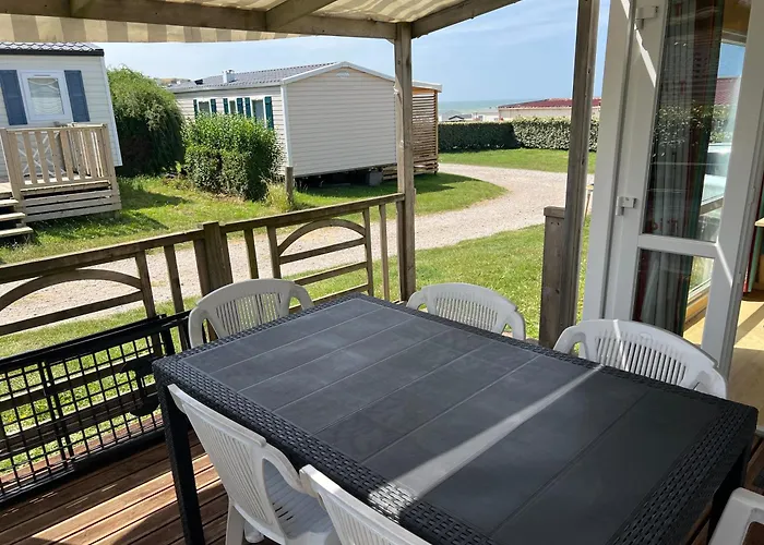 Camping Grain De Sable - Mobil Climatisé 5 Pers - Vue - *