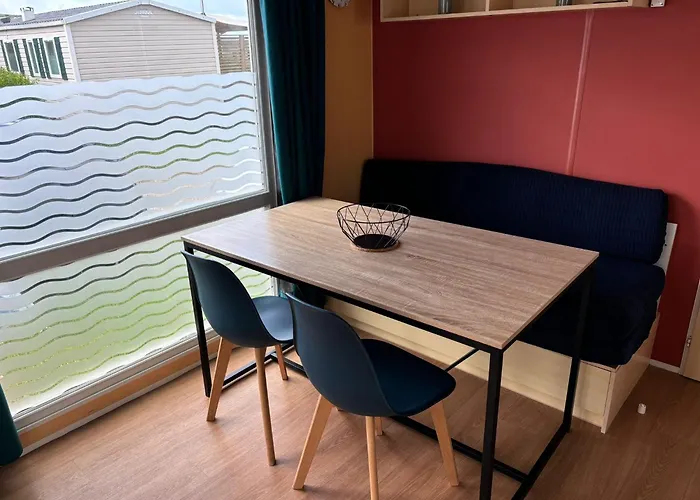 Camping Grain De Sable - Mobil Climatisé 5 Pers - Vue -